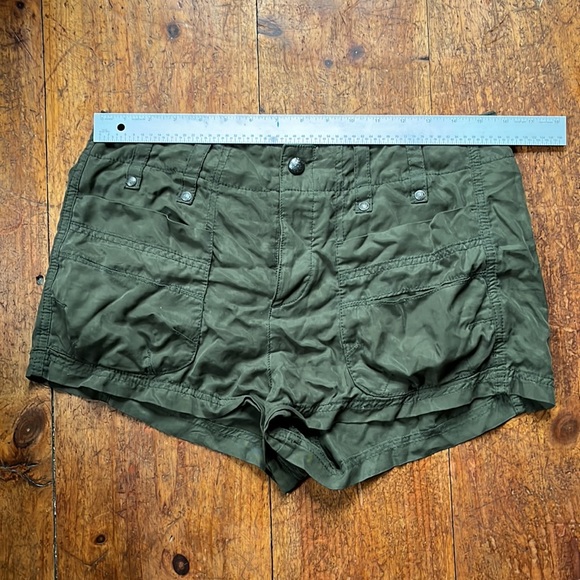 Free people army green cargo shorts - Picture 2 of 9